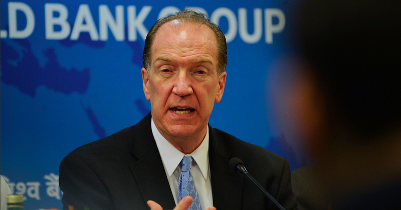 Chủ tịch WB David Malpass cảnh báo suy thoái kinh tế toàn cầu