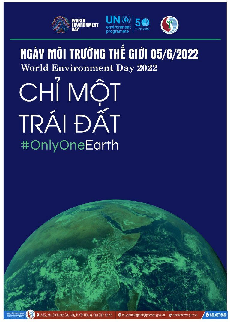 Ngày Môi trường thế giới 2022: "Chỉ một Trái Đất" - Ảnh 1