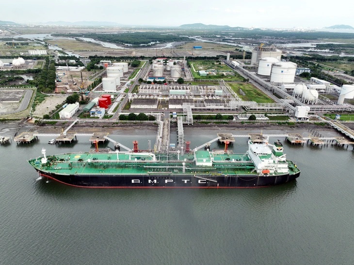 Khánh thành kho cảng LNG 6.500 tỉ đồng tại Bà Rịa - Vũng Tàu