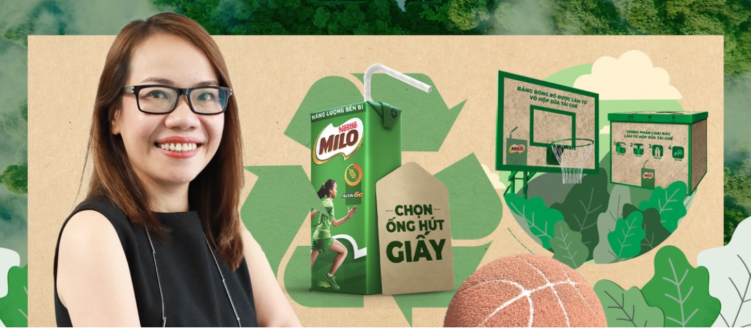 Tham vọng 'xanh hoá' của Nestlé MILO: Chuyển đổi 100% sang ống hút giấy, giảm gần 700 tấn rác thải nhựa mỗi năm 