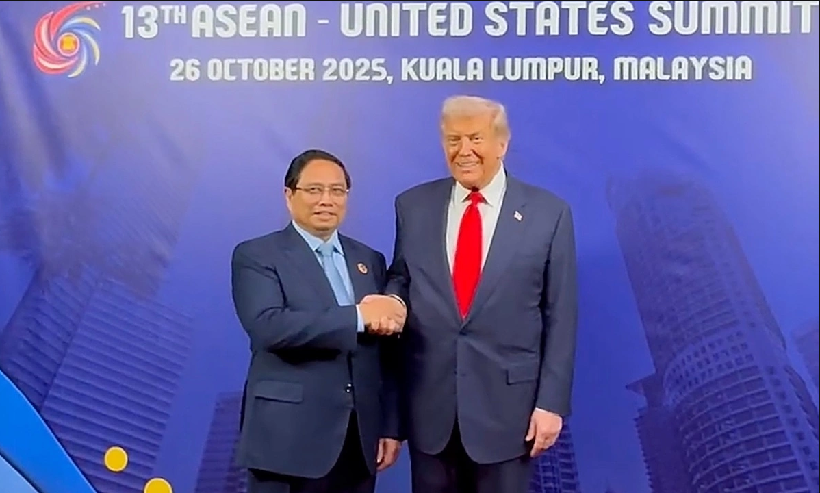 Việt - Mỹ công bố tuyên bố chung về Hiệp định thương mại đối ứng