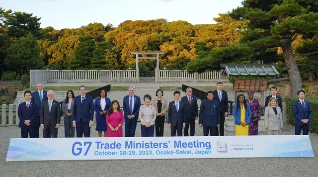 G7 ra tuyên bố chung lên án hành vi cưỡng ép kinh tế